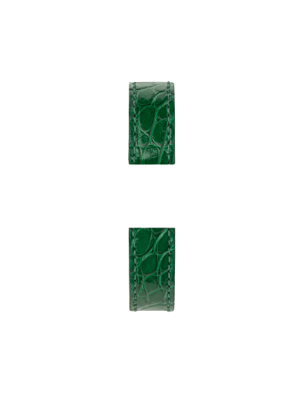 Émeraude / 12mm / Plaqué or jaune