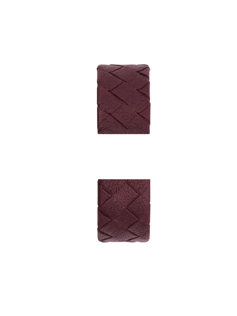 Brun rouge / 17mm / Plaqué or jaune