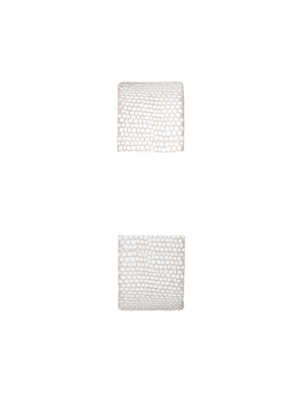 Argente / 17mm / Plaqué or jaune