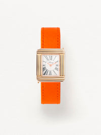 Veau sellier orange