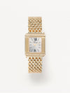 Yellow gold-plated steel rice grain