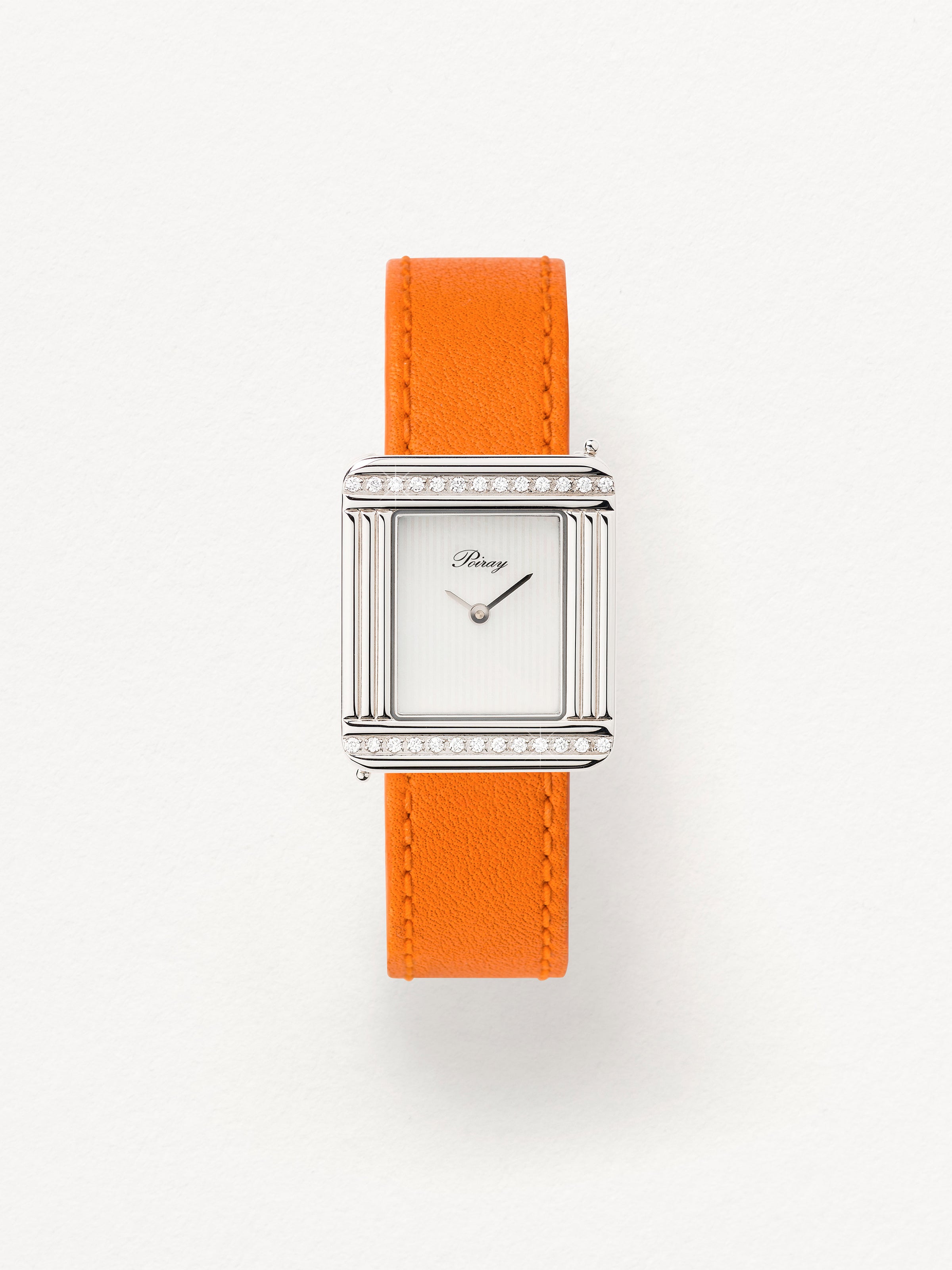 Veau sellier orange