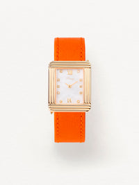 Veau sellier orange