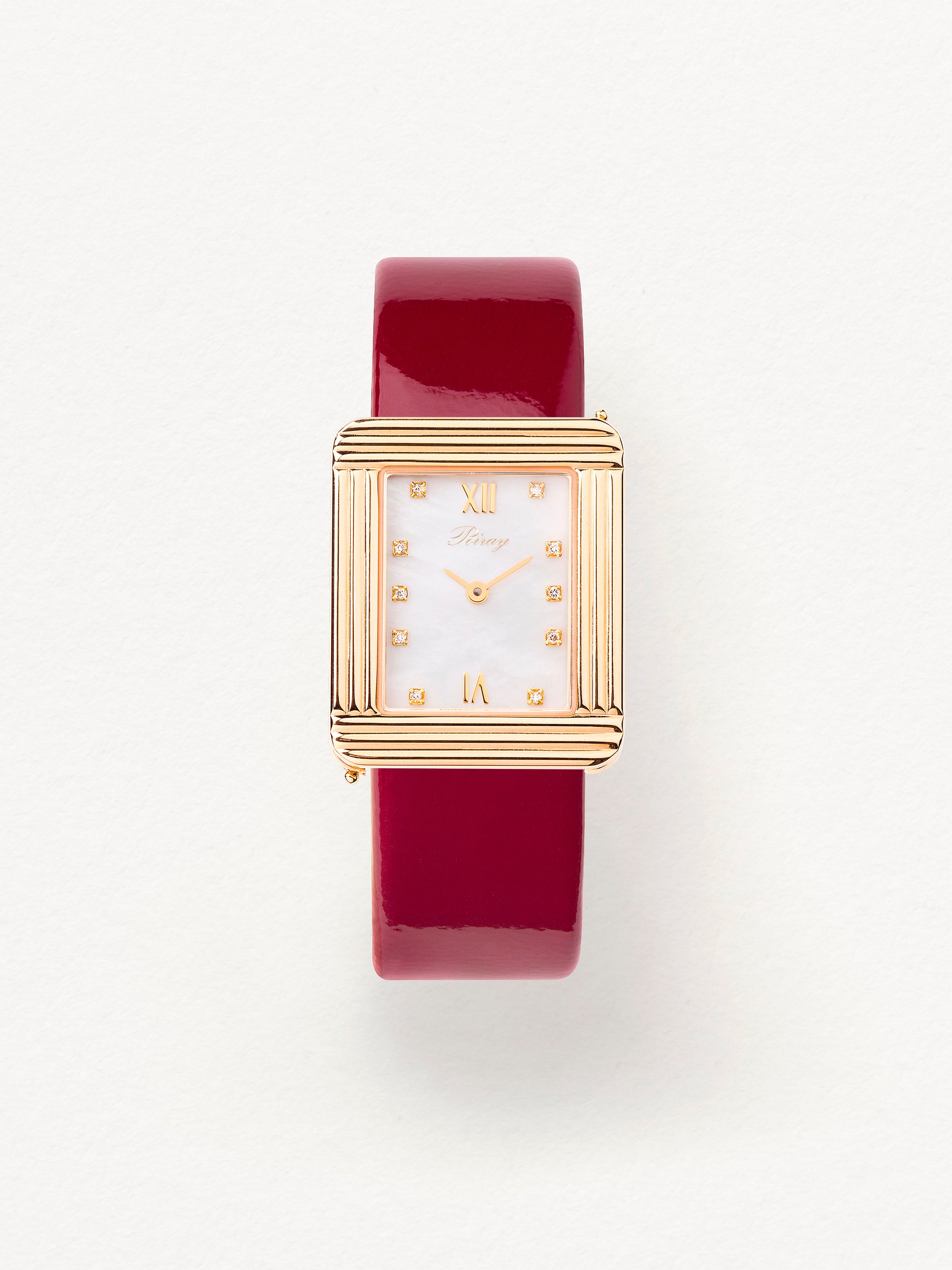 Veau verni cerise