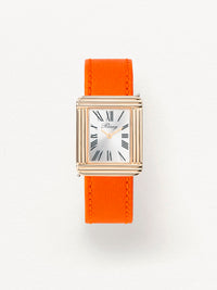 Veau sellier orange