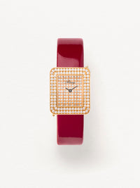 Veau verni cerise