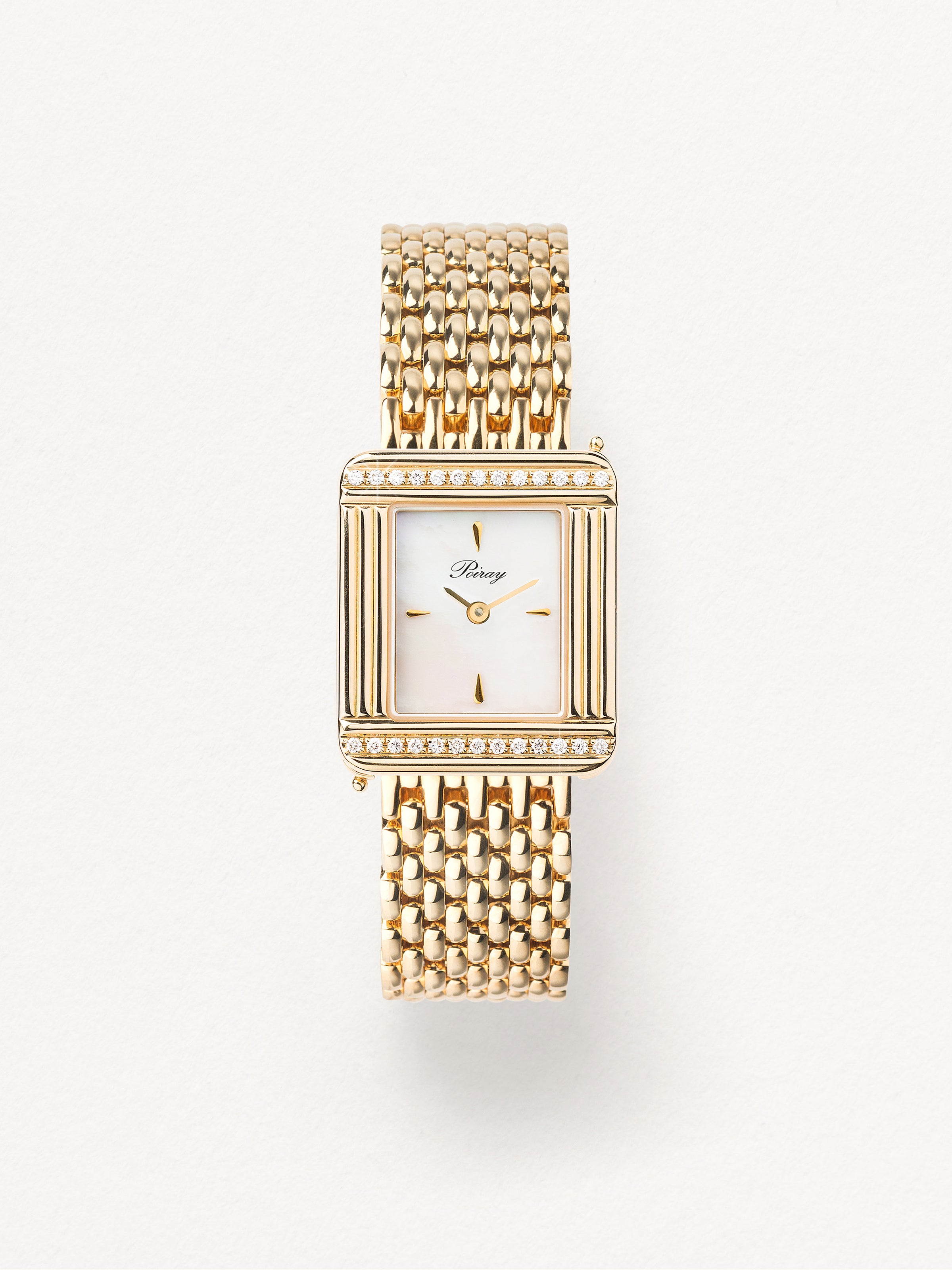 Yellow gold-plated steel rice grain