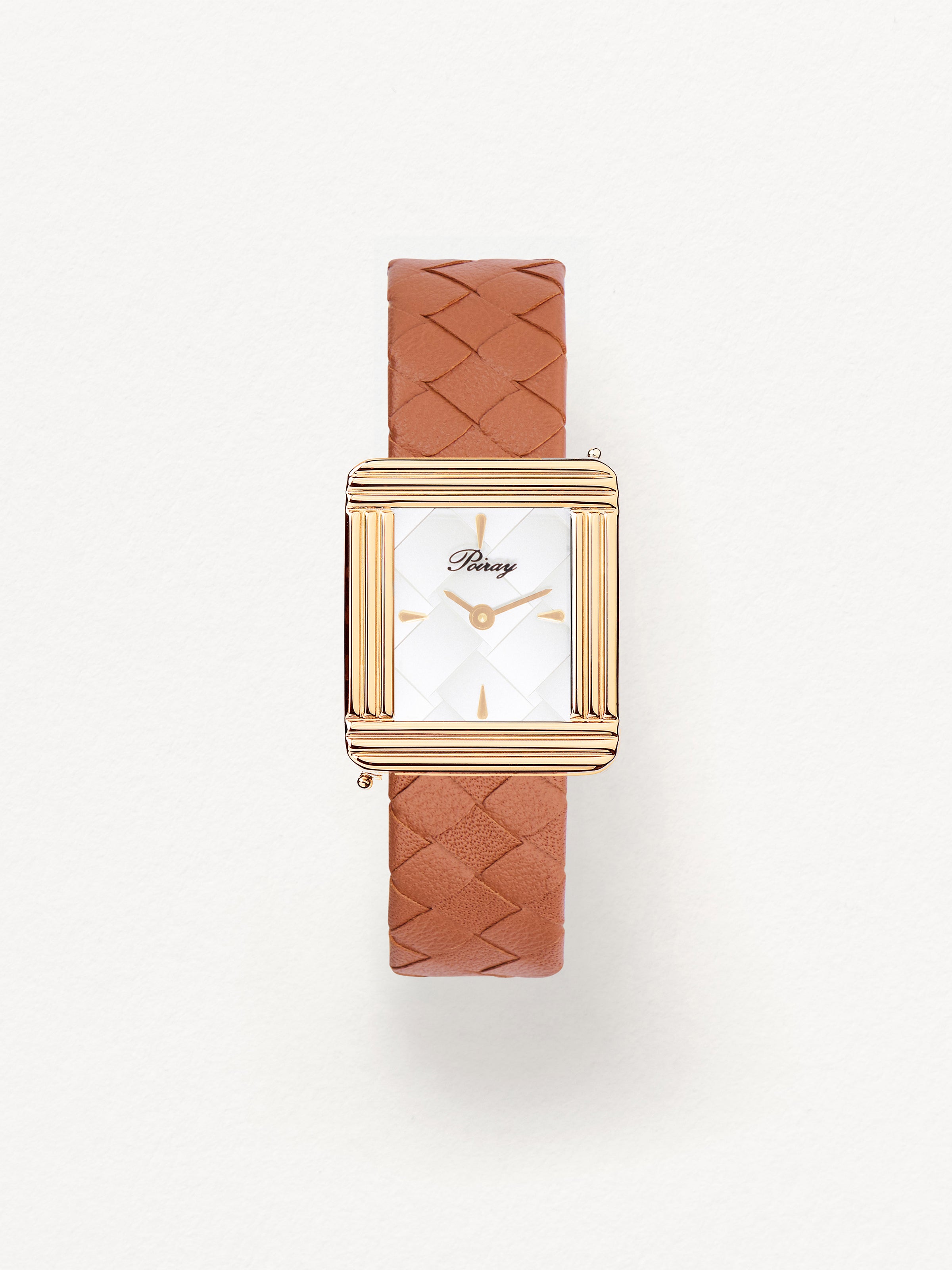 Hazelnut braided calf