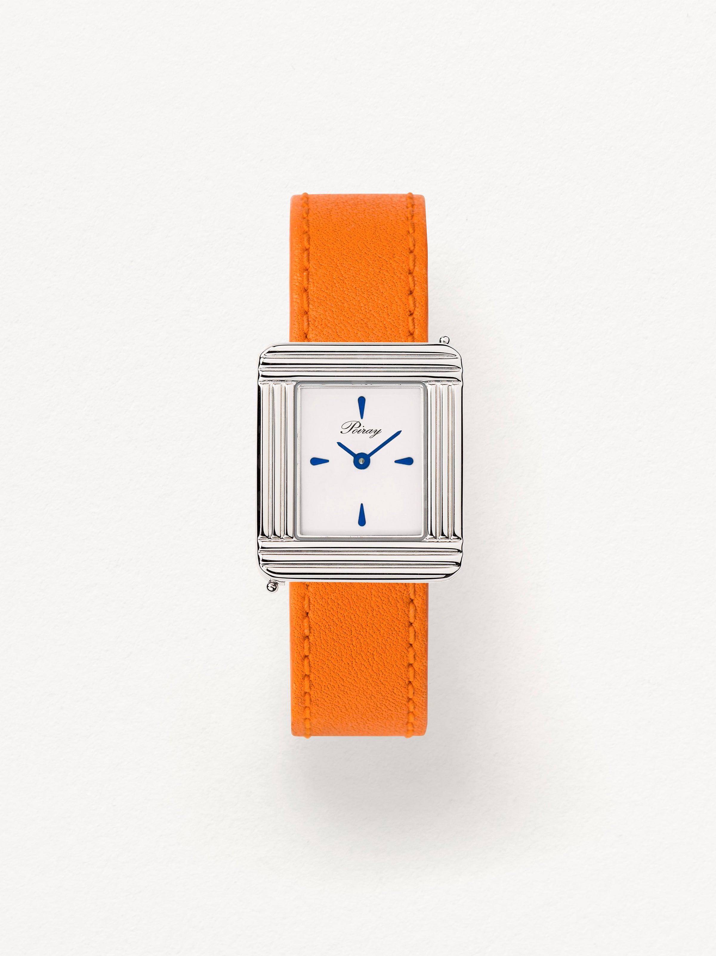 Veau sellier orange