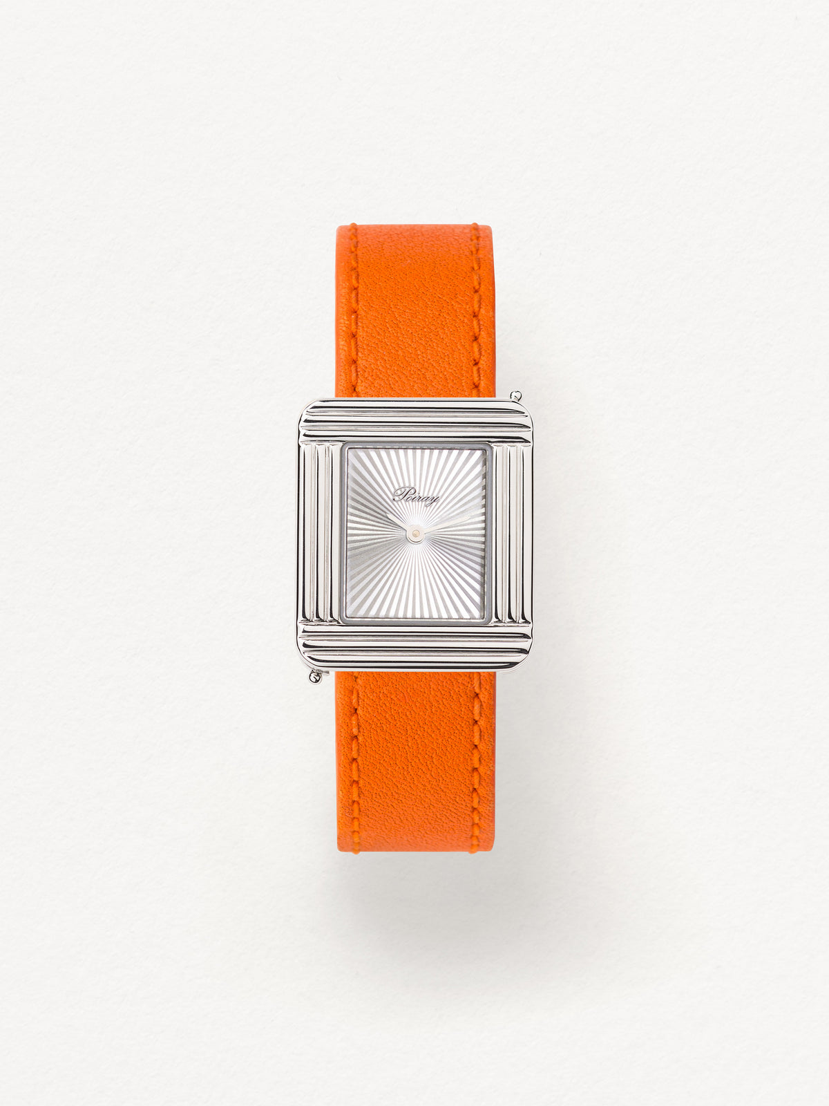 Veau sellier orange