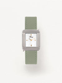 Veau sellier vert tilleul