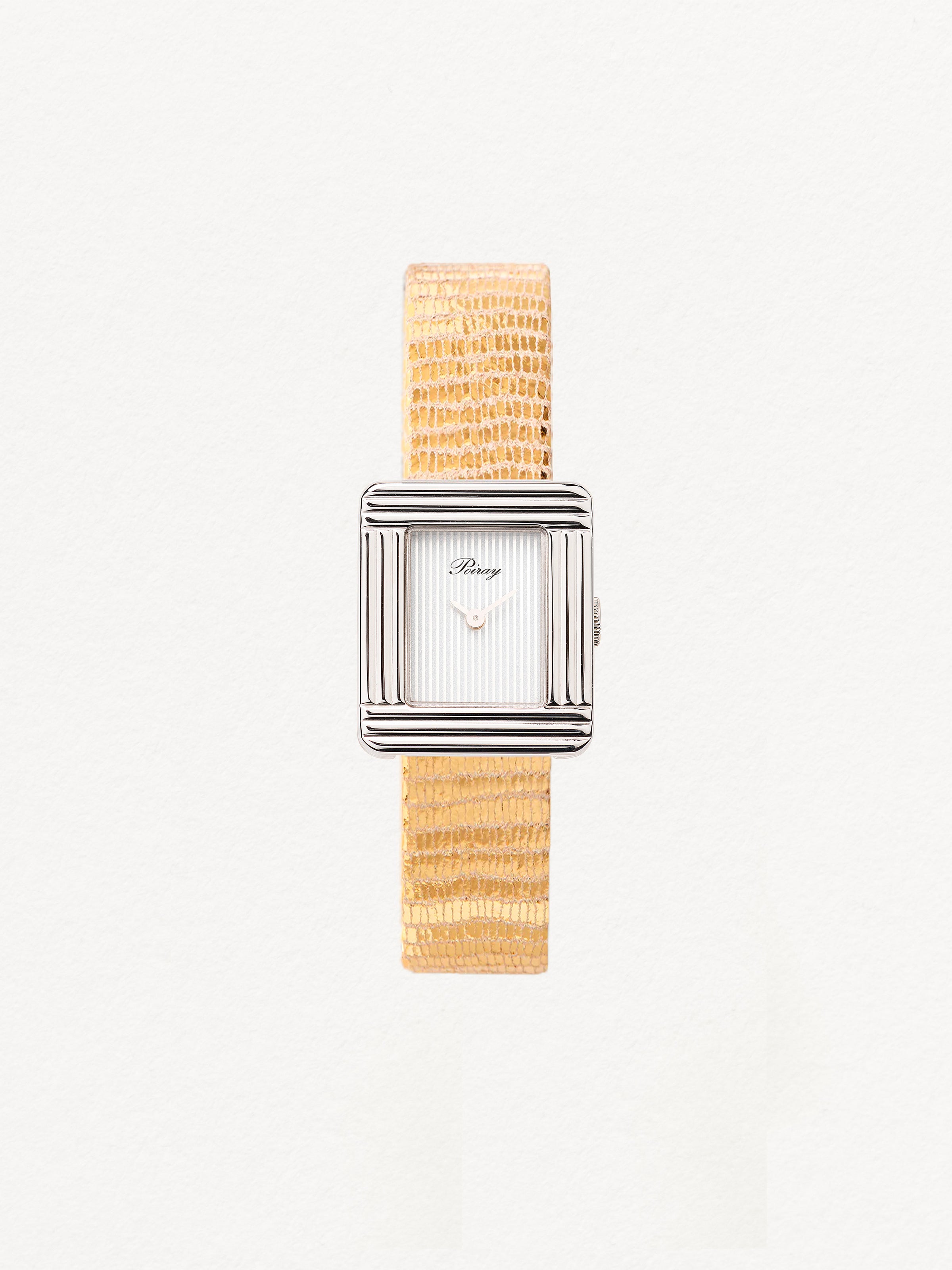 Lizard-style gold goat