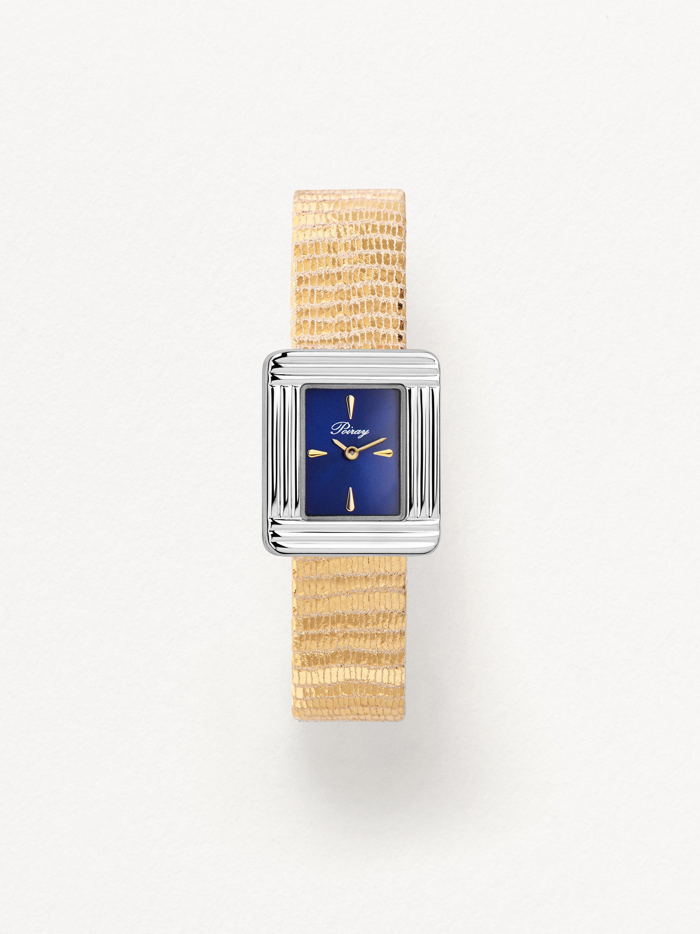 Lizard-style gold goat