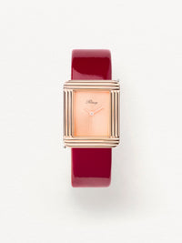 Veau verni cerise