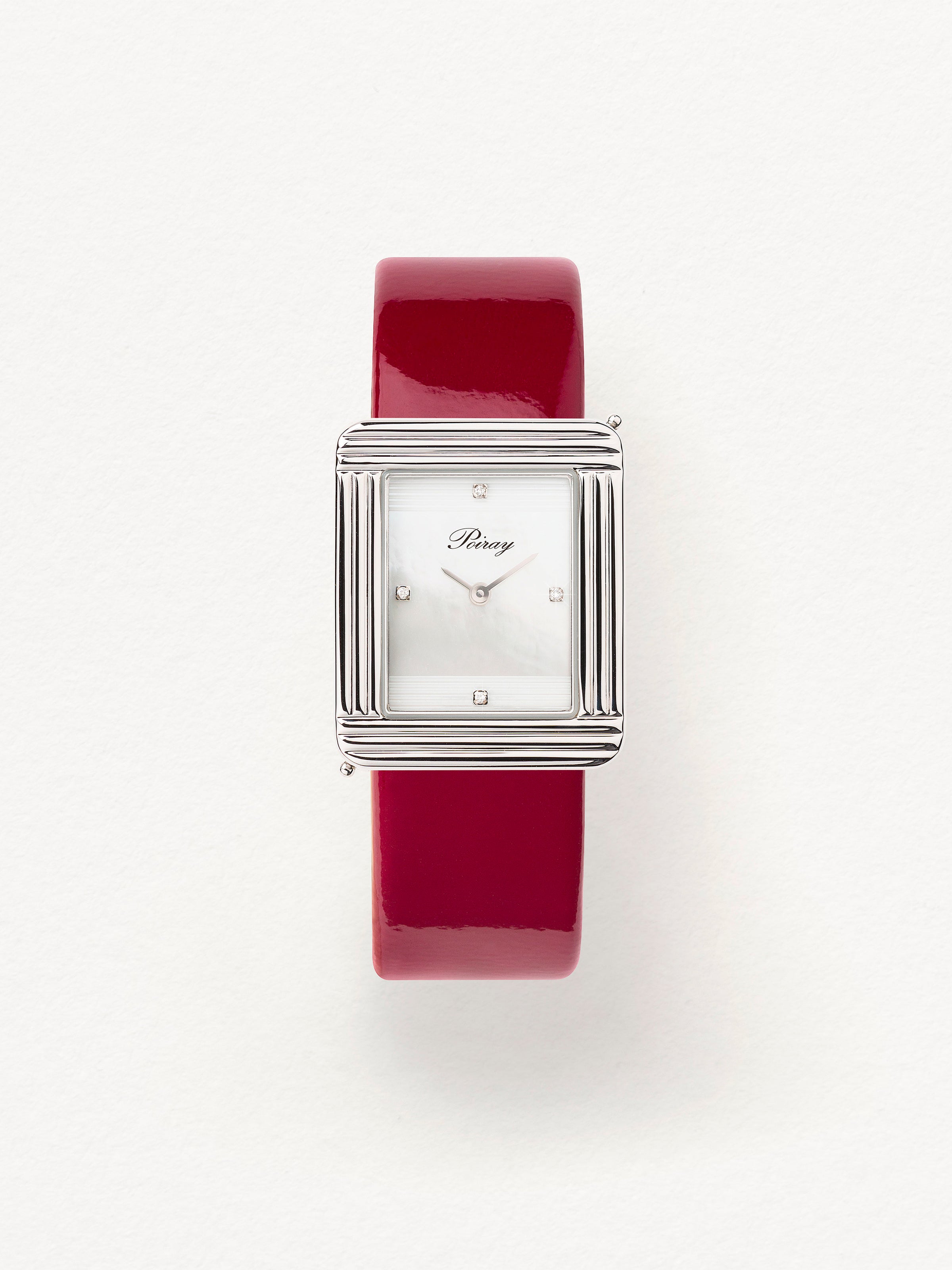 Cherry glossy calf