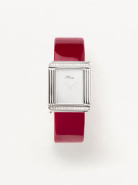 Veau verni cerise