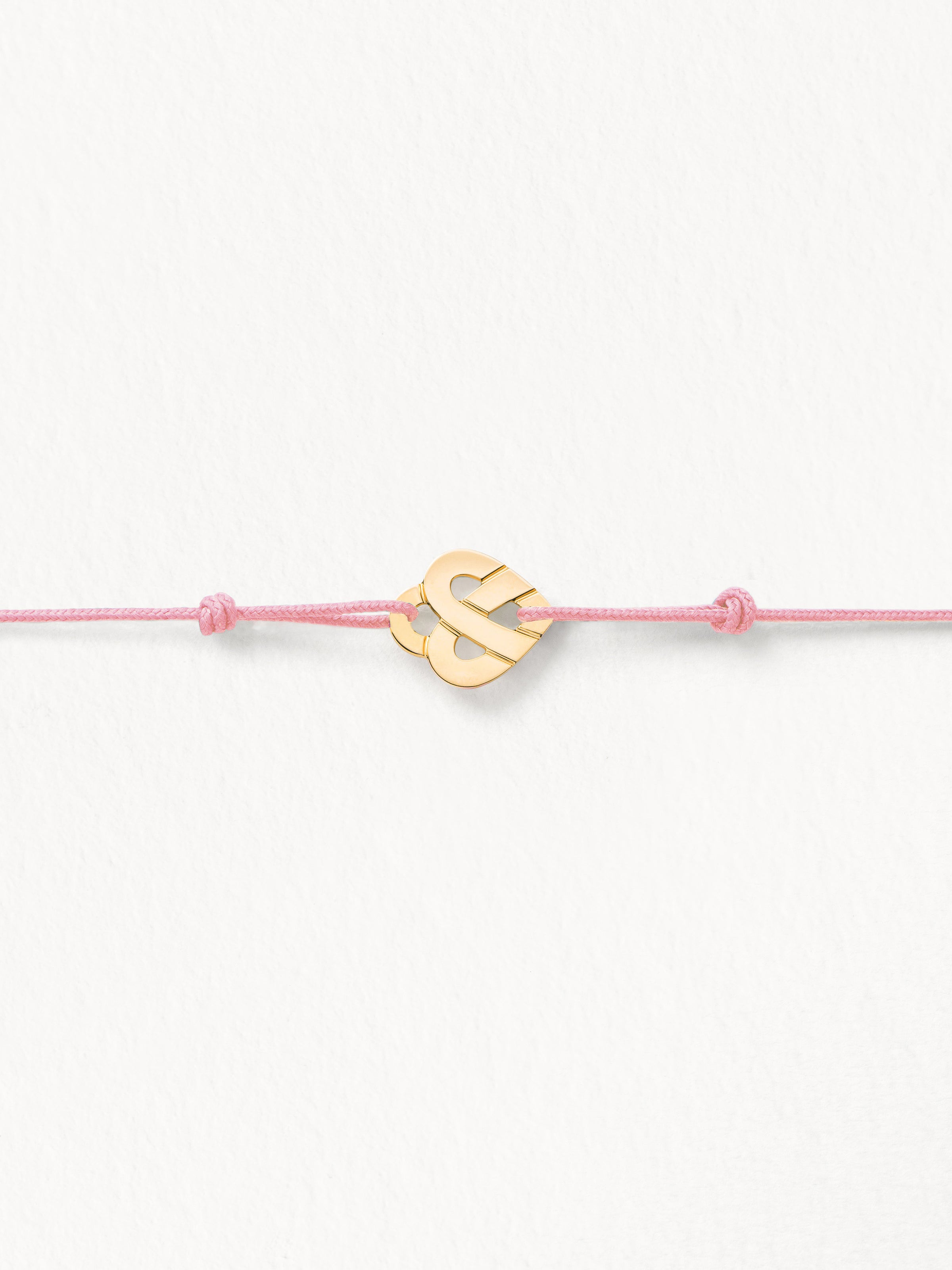 Cordon rose pâle