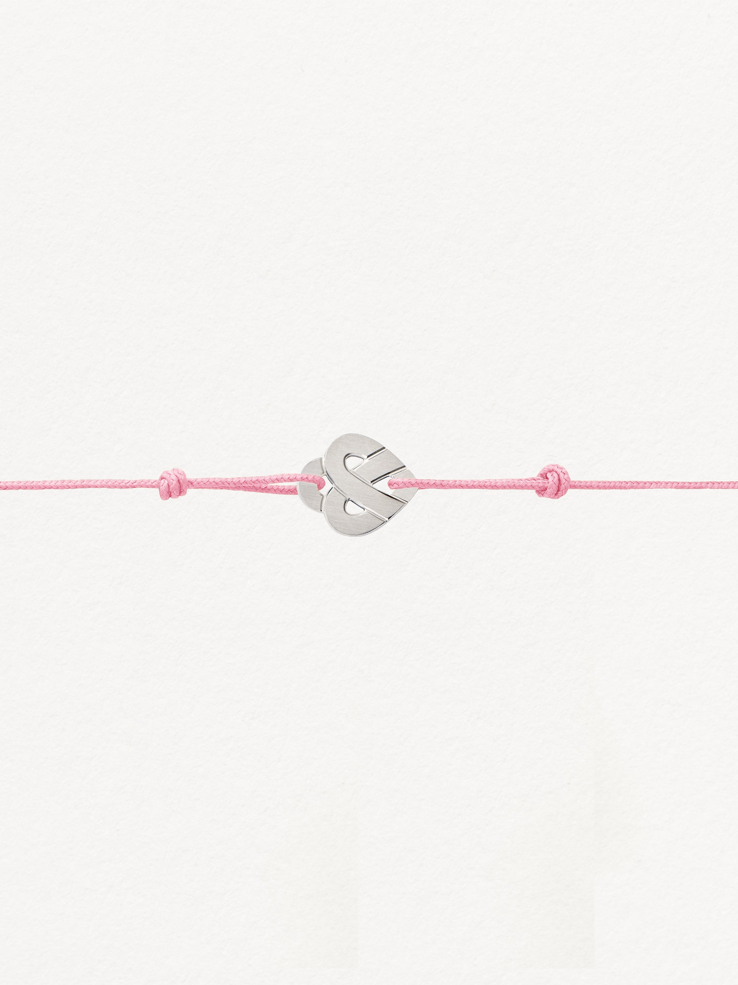 Cordon rose pâle