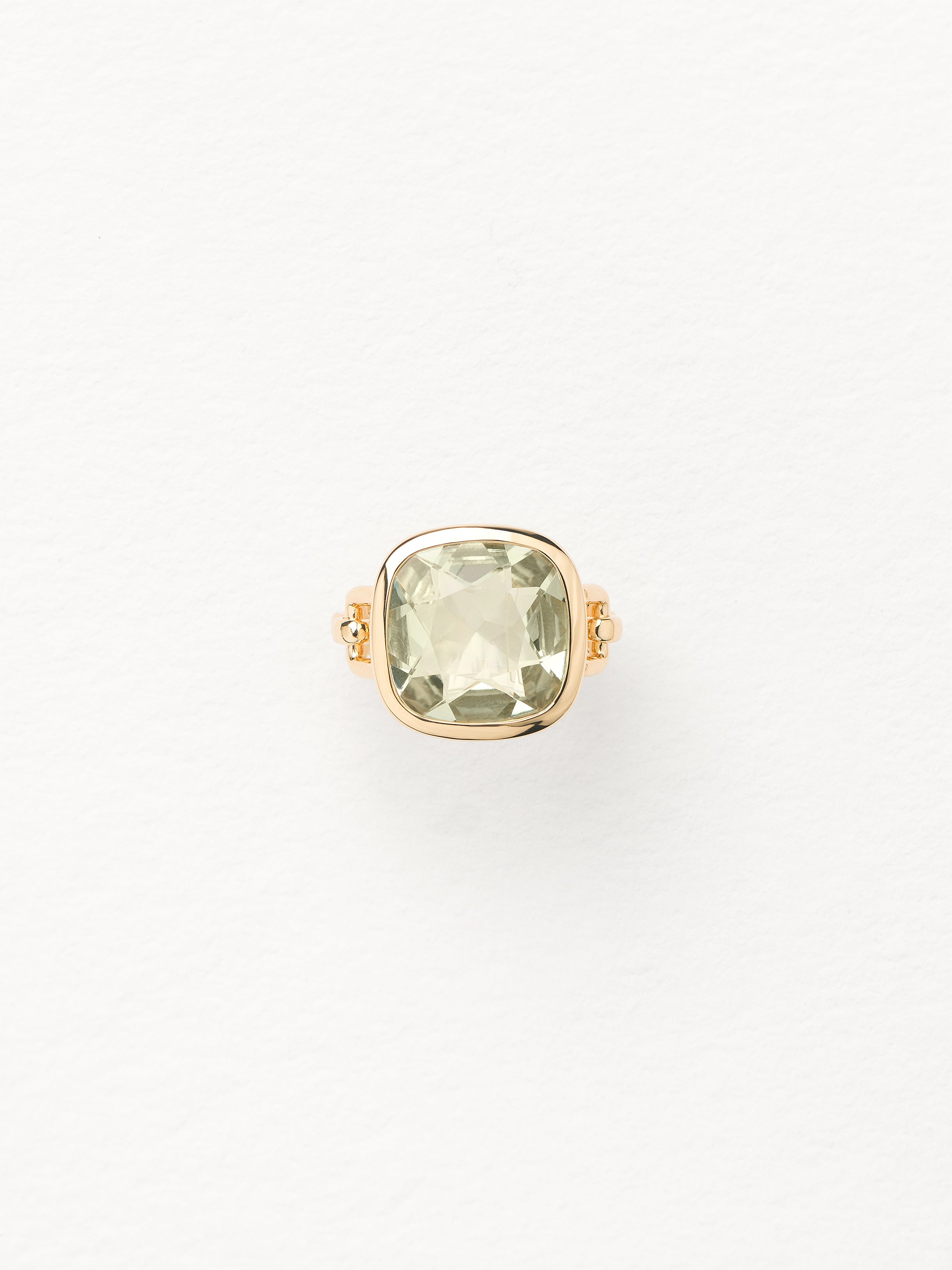 Bague Indrani Or Jaune Prasiolite Joaillerie Poiray Poiray