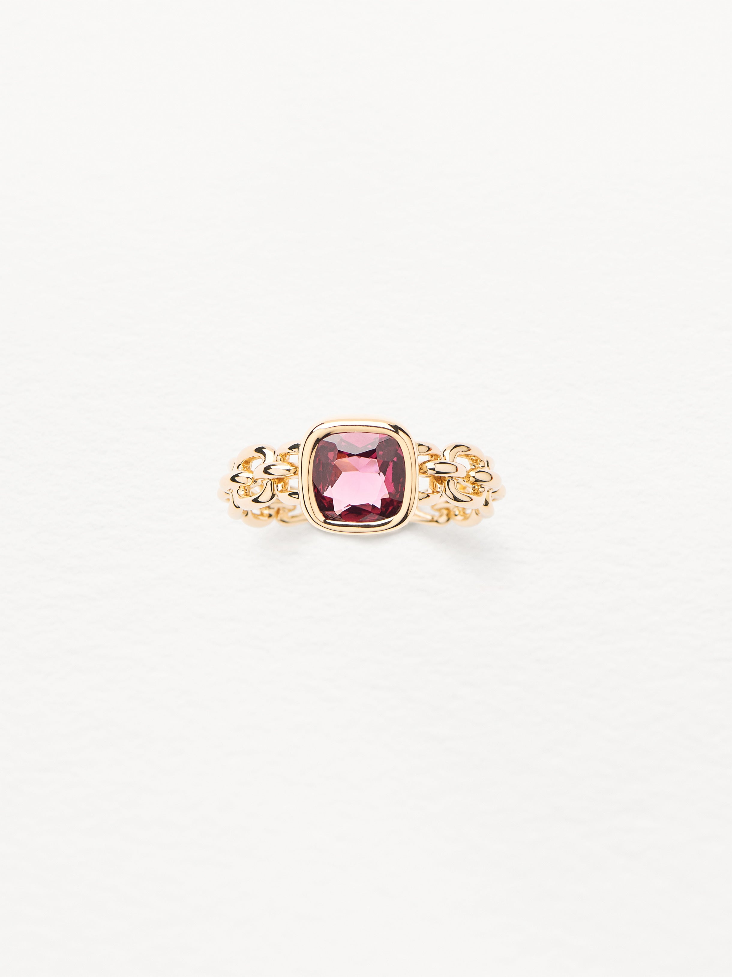 Bague Indrani Or Jaune Rhodolite Joaillerie Poiray Poiray