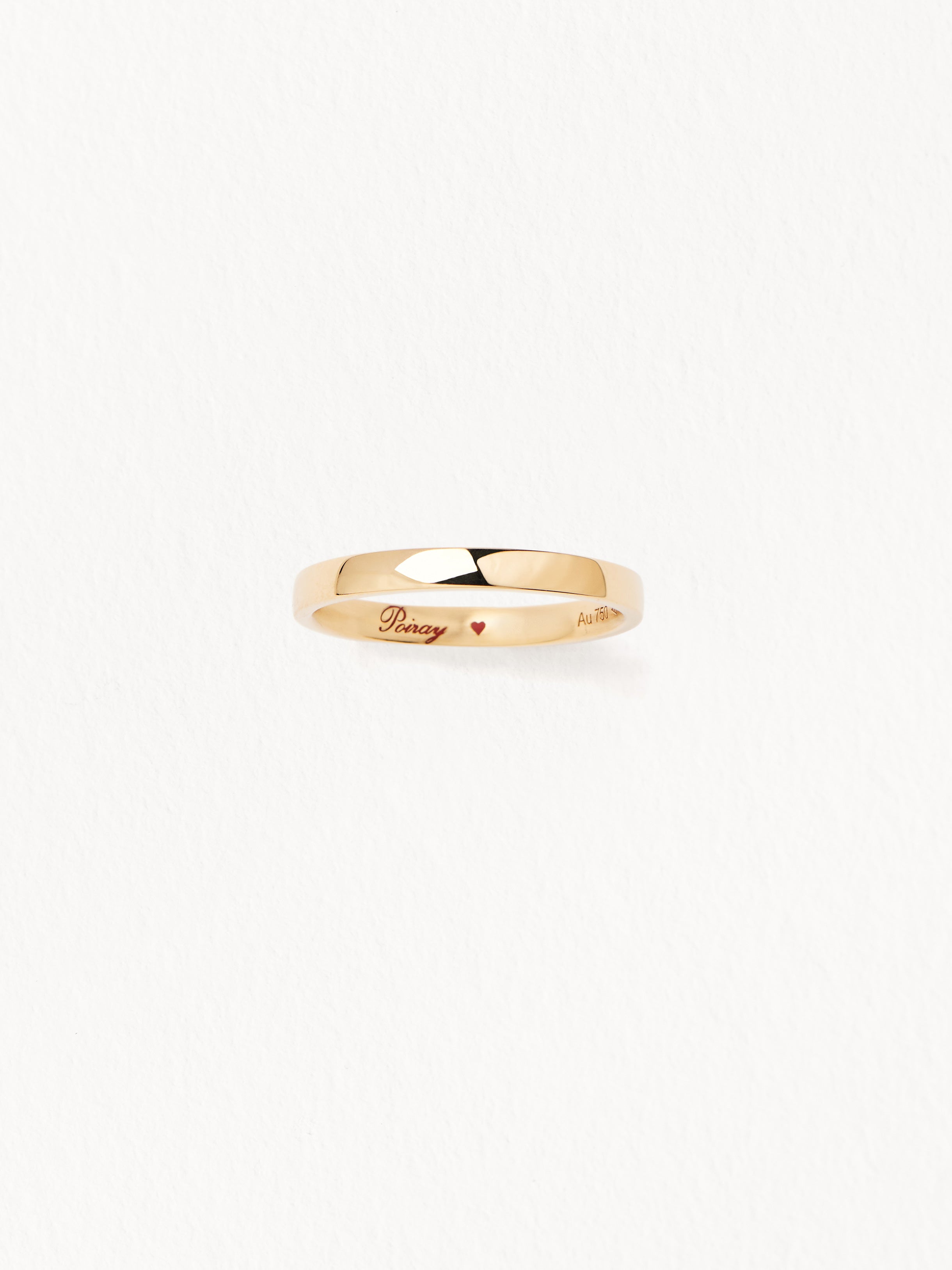 Wedding band in yellow gold medium model 400510 Jewelery