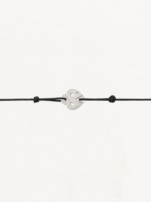 Bracelet Cœur Entrelacé titane