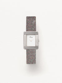 Glitter-effect patent bracelet