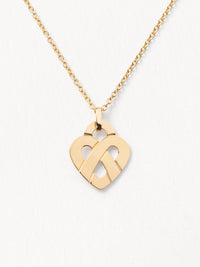 Collier Cœur Entrelacé