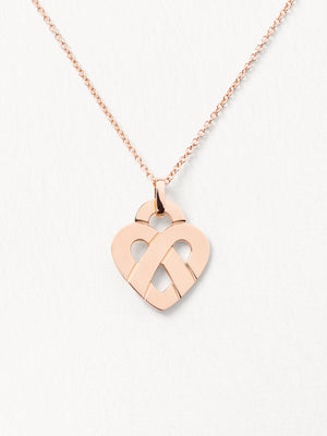 Collier Cœur Entrelacé