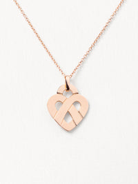 Collier Cœur Entrelacé