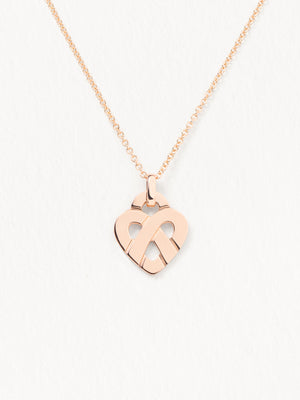 Collier Cœur Entrelacé