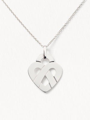Collier Cœur Entrelacé