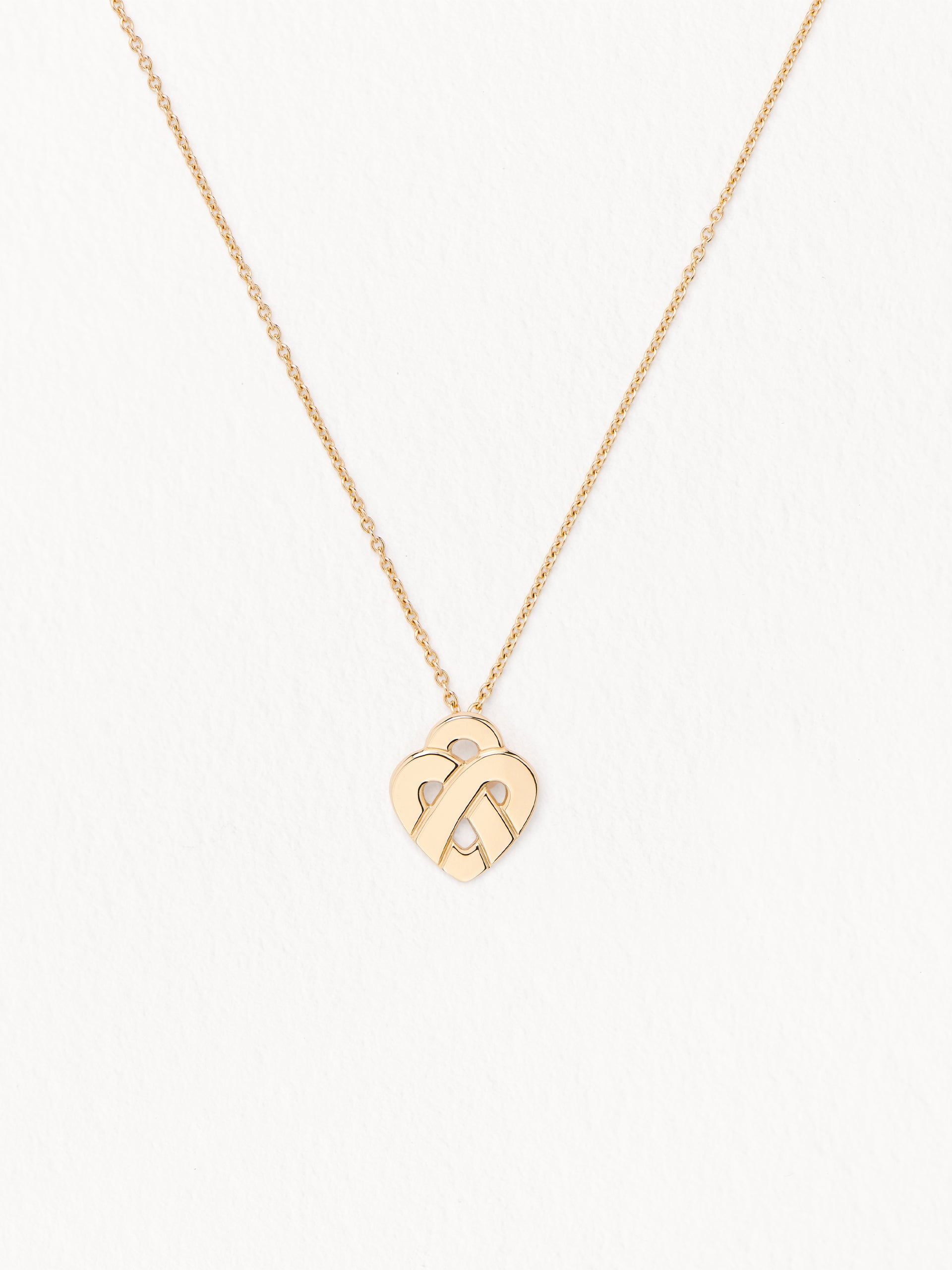 Collier Cœur Entrelacé Mini Or jaune Mini 