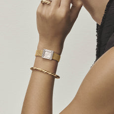 Ma Première Mini Steel & Diamonds watch 45Z107 - Watches Ma Première Mini Steel & Diamonds watch 45Z107 - Watches