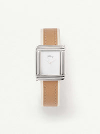 Two-Tone Honey and Ivory Calf Strap